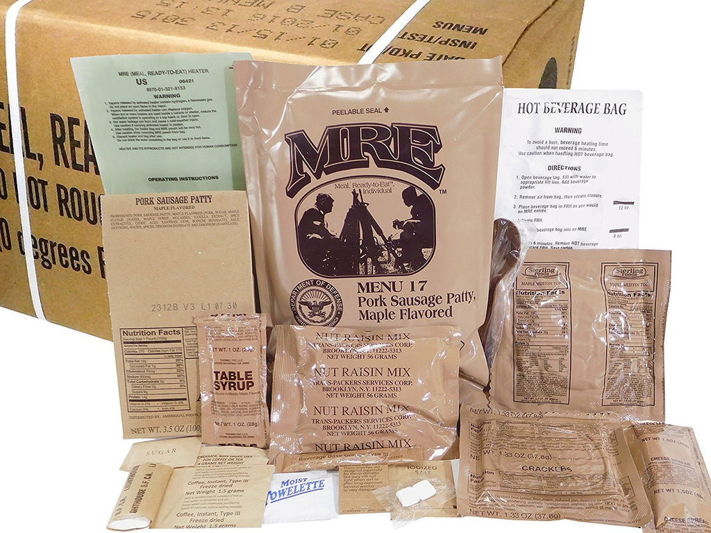 12 Meals Military Surplus Meal Ready to Eat X749