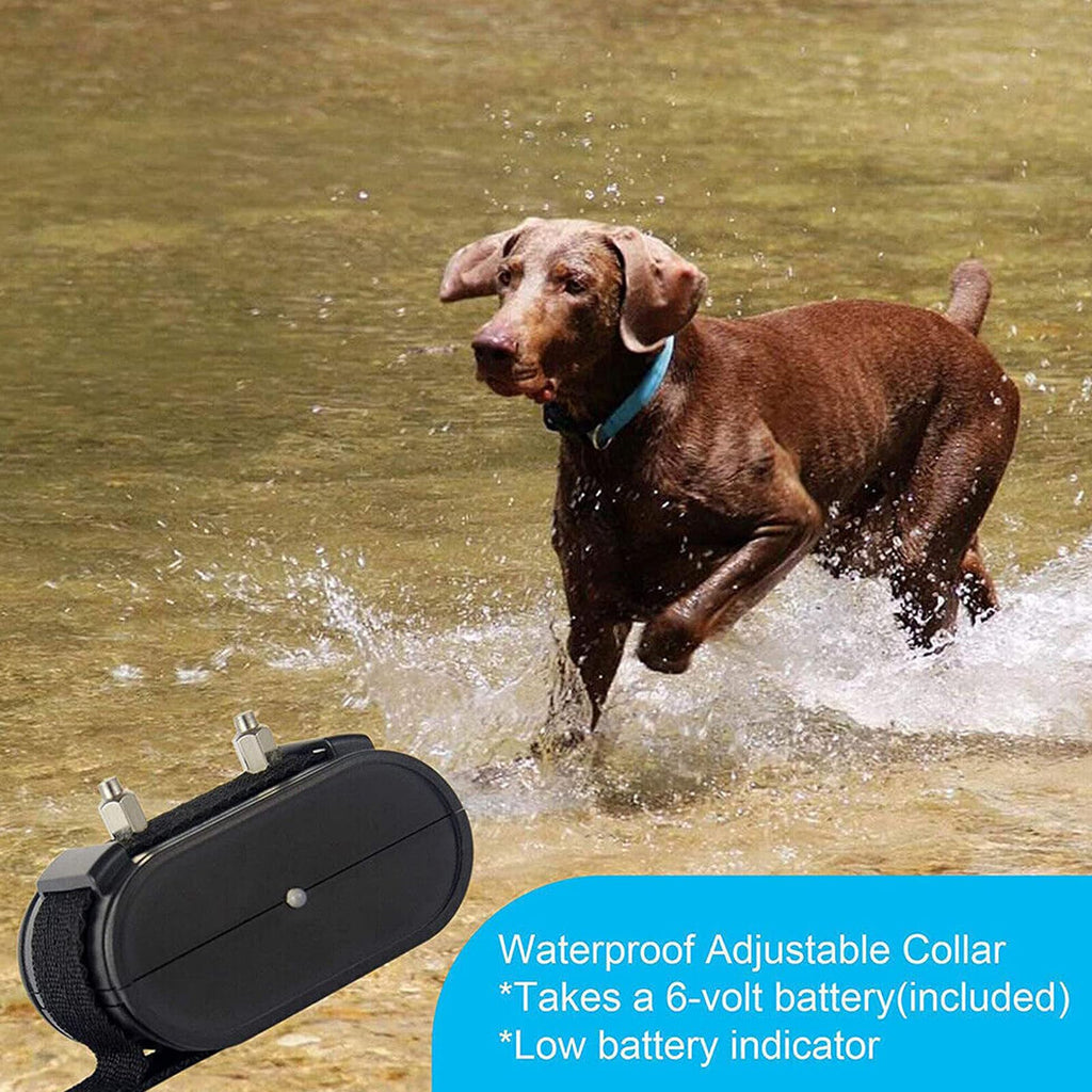 Electronic Dog Fence, In-ground/Aboveground Pet Containment System, Waterproof Training Collar I812