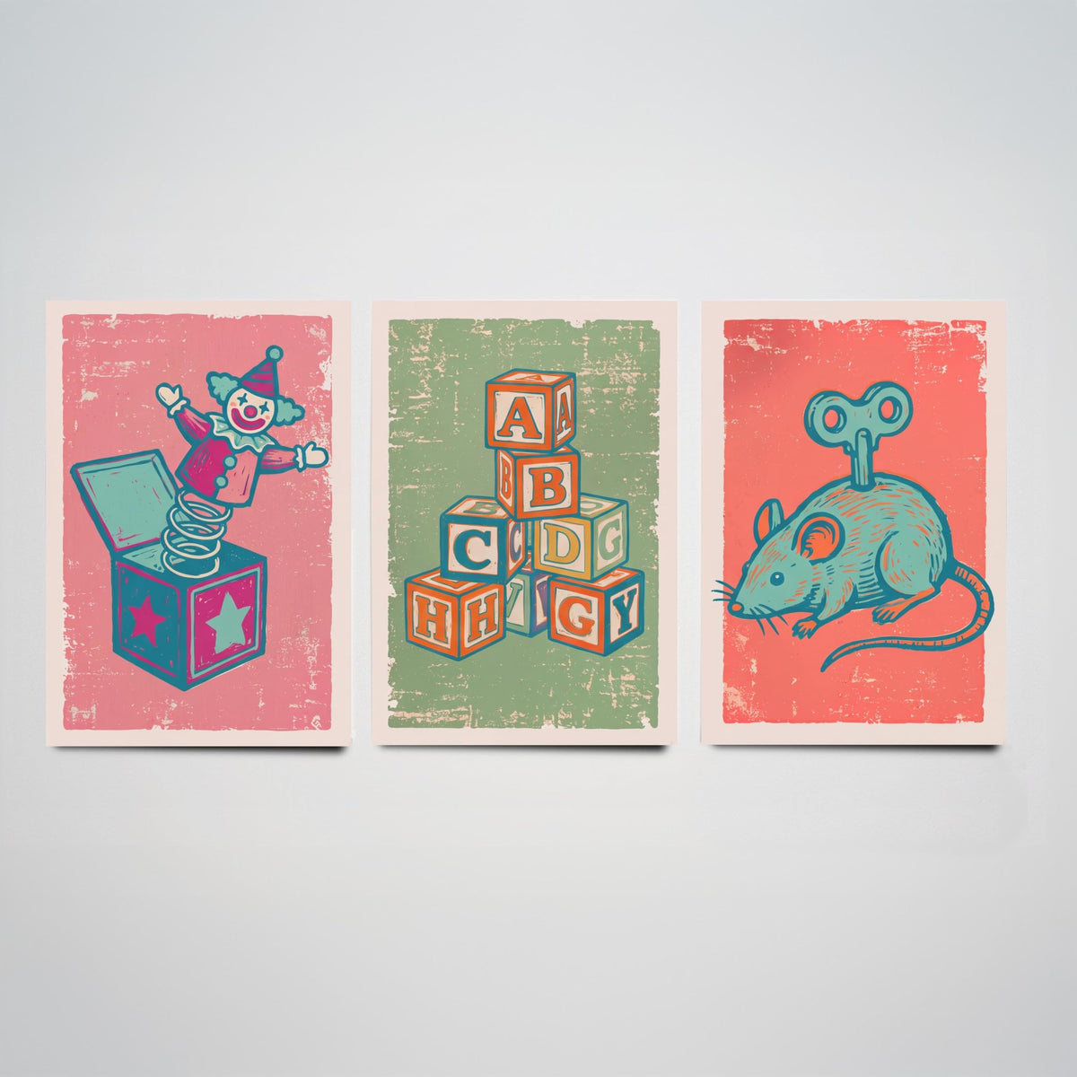 Art Prints Set of 3 U570
