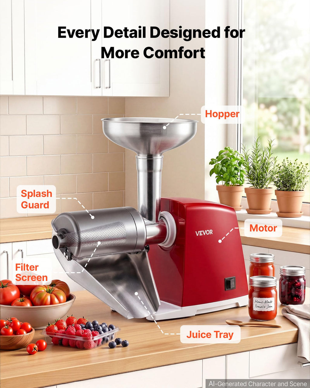 Electric Tomato Strainer 800W K93765