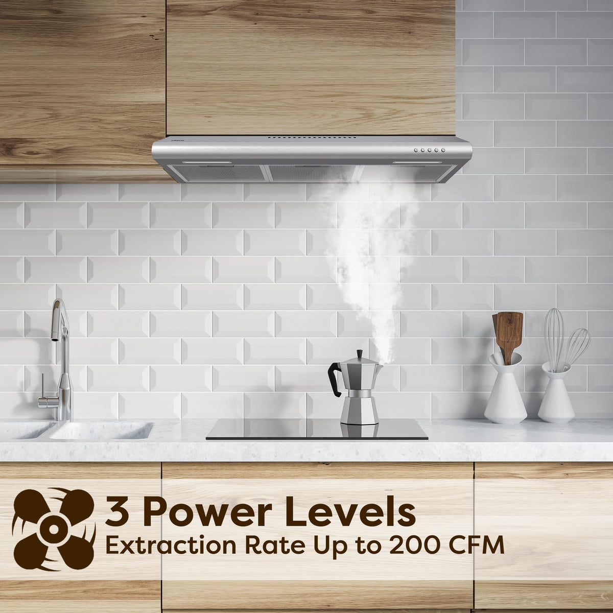 30 Inch Under Cabinet Stainless Steel Range Hood Z88757