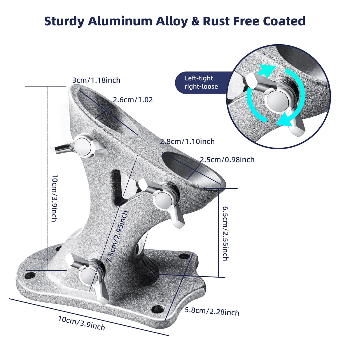 Heavy Duty Flag Pole Mounting Bracket E7535
