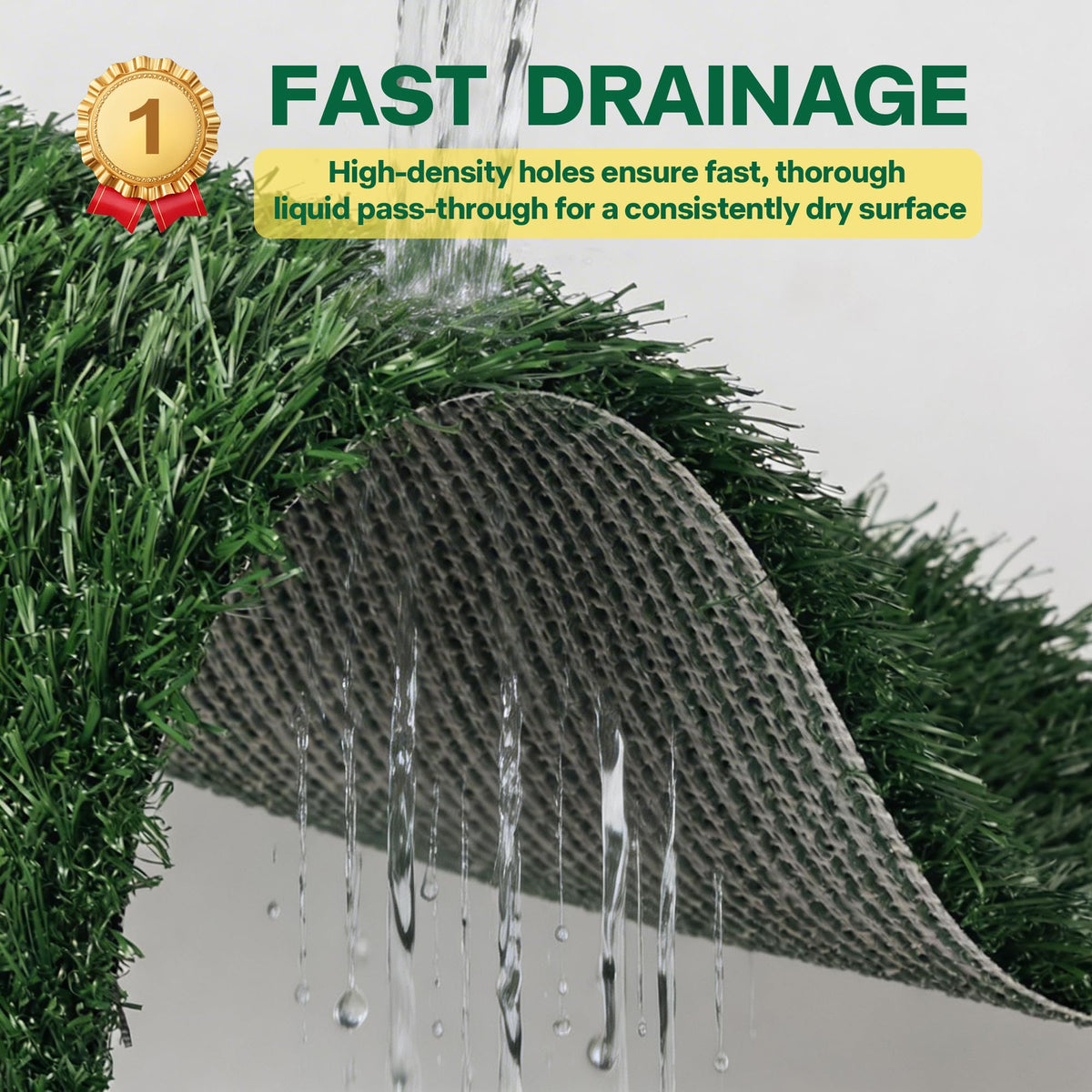 Dog Grass Pad with Tray E327