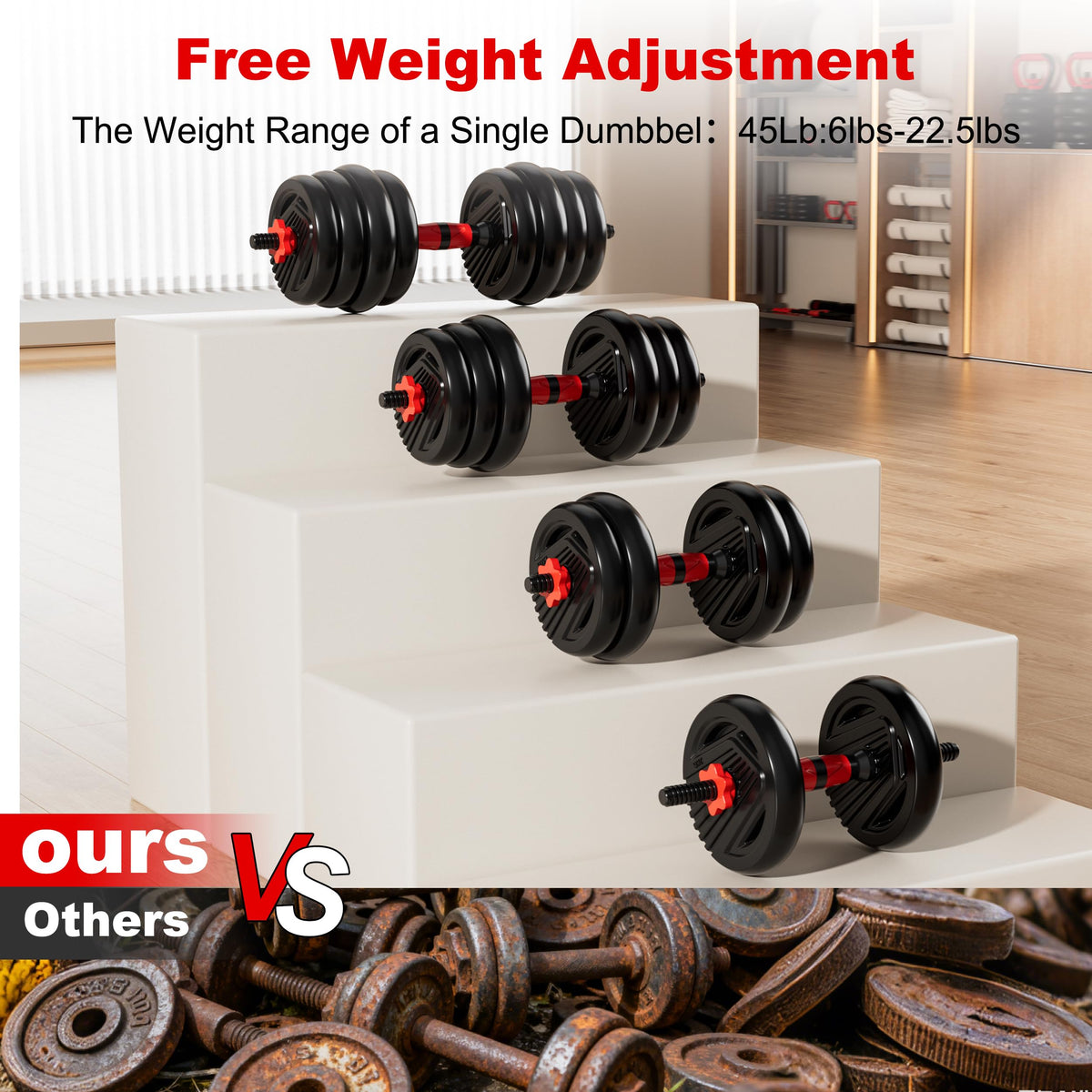 Adjustable Dumbbell Set I56426