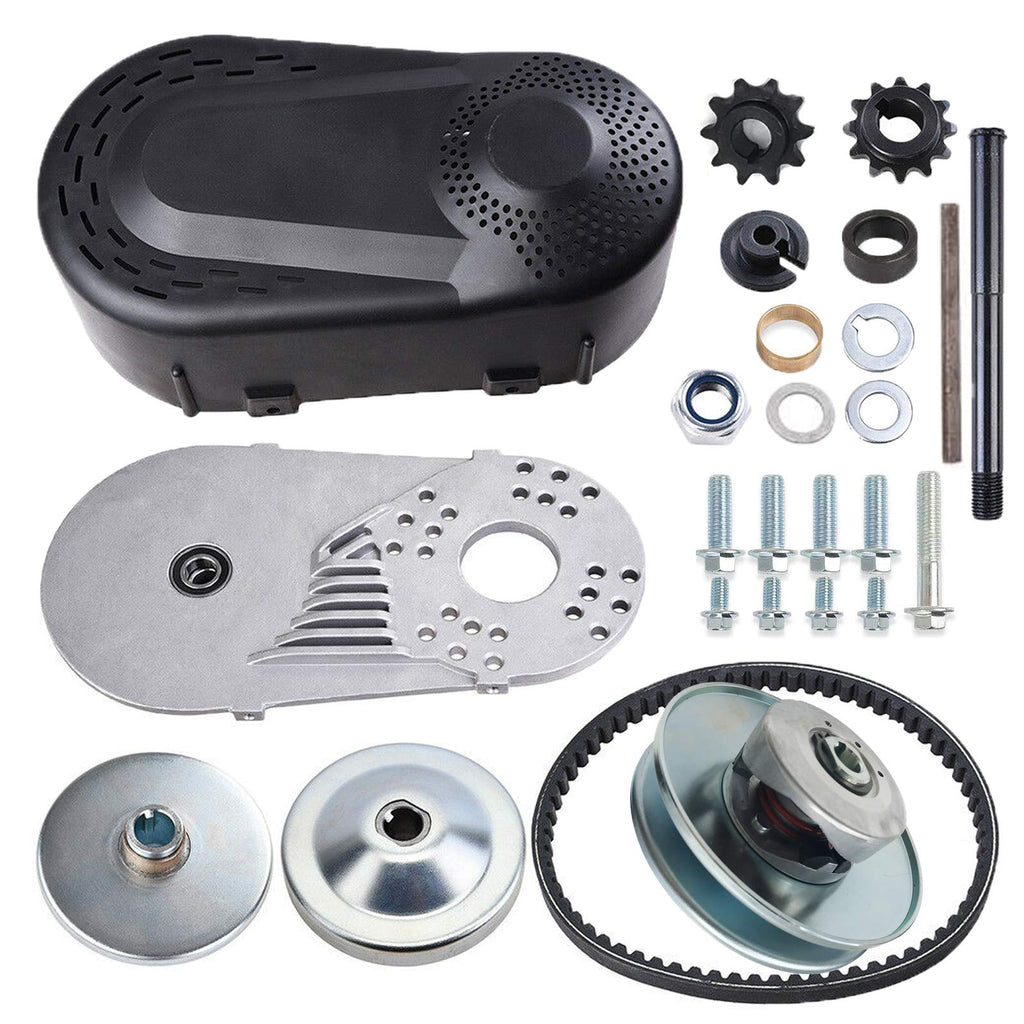 1 Inch Torque Converter Go Kart Pulley Kit with 10T #40 41 and 12T #35 Sprocket R602027