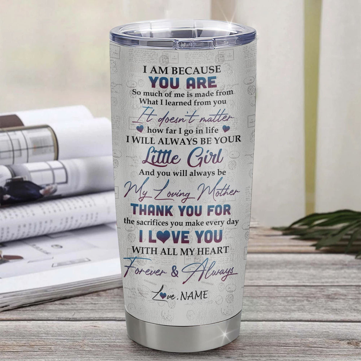 20oz Stainless Steel Tumbler Cup M47605