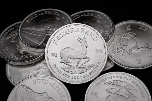 1 oz South African Silver Krugerrand Coin F1354