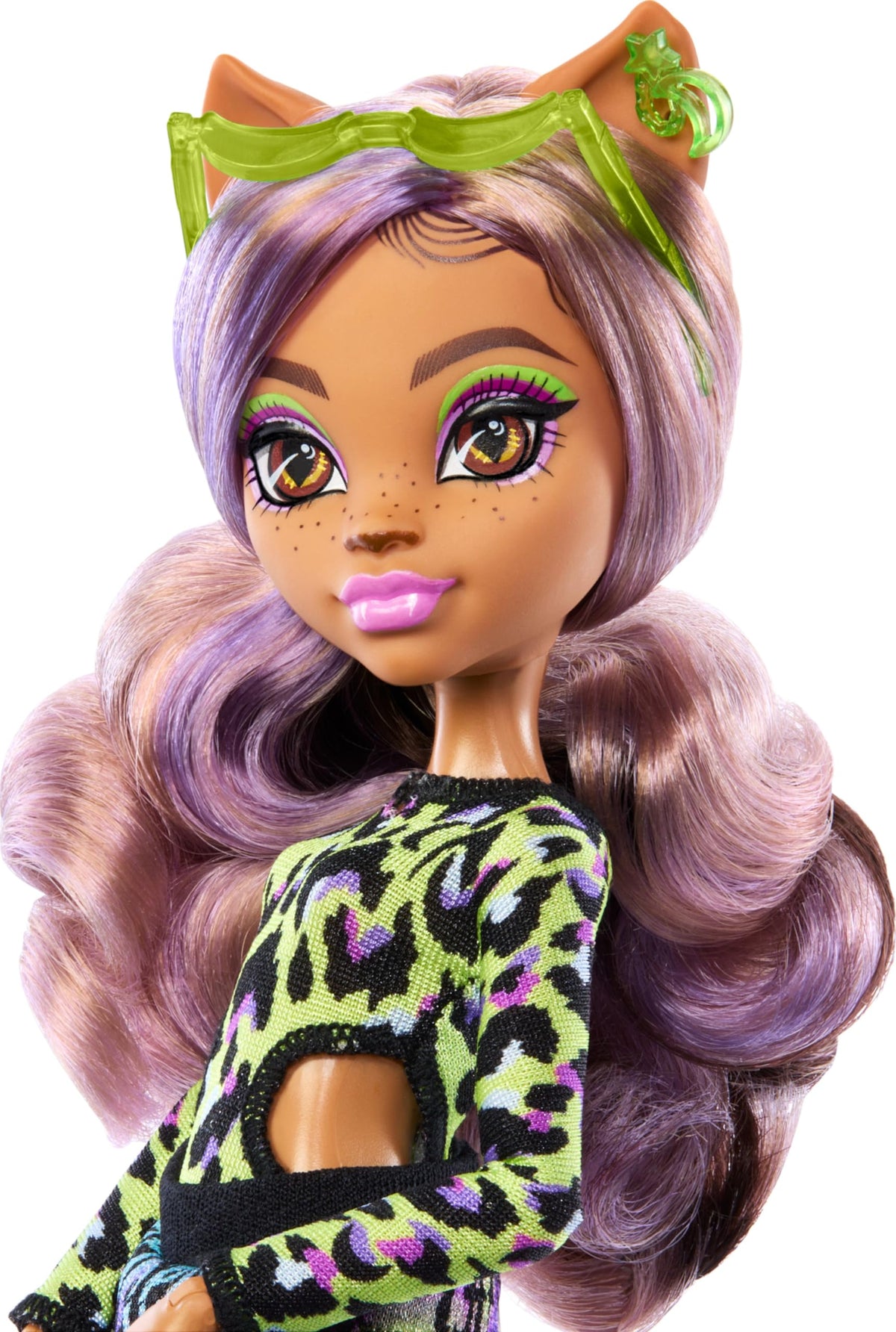 Monster High Doll with Swimsuit, Joggers & Beach Accessories F32533
