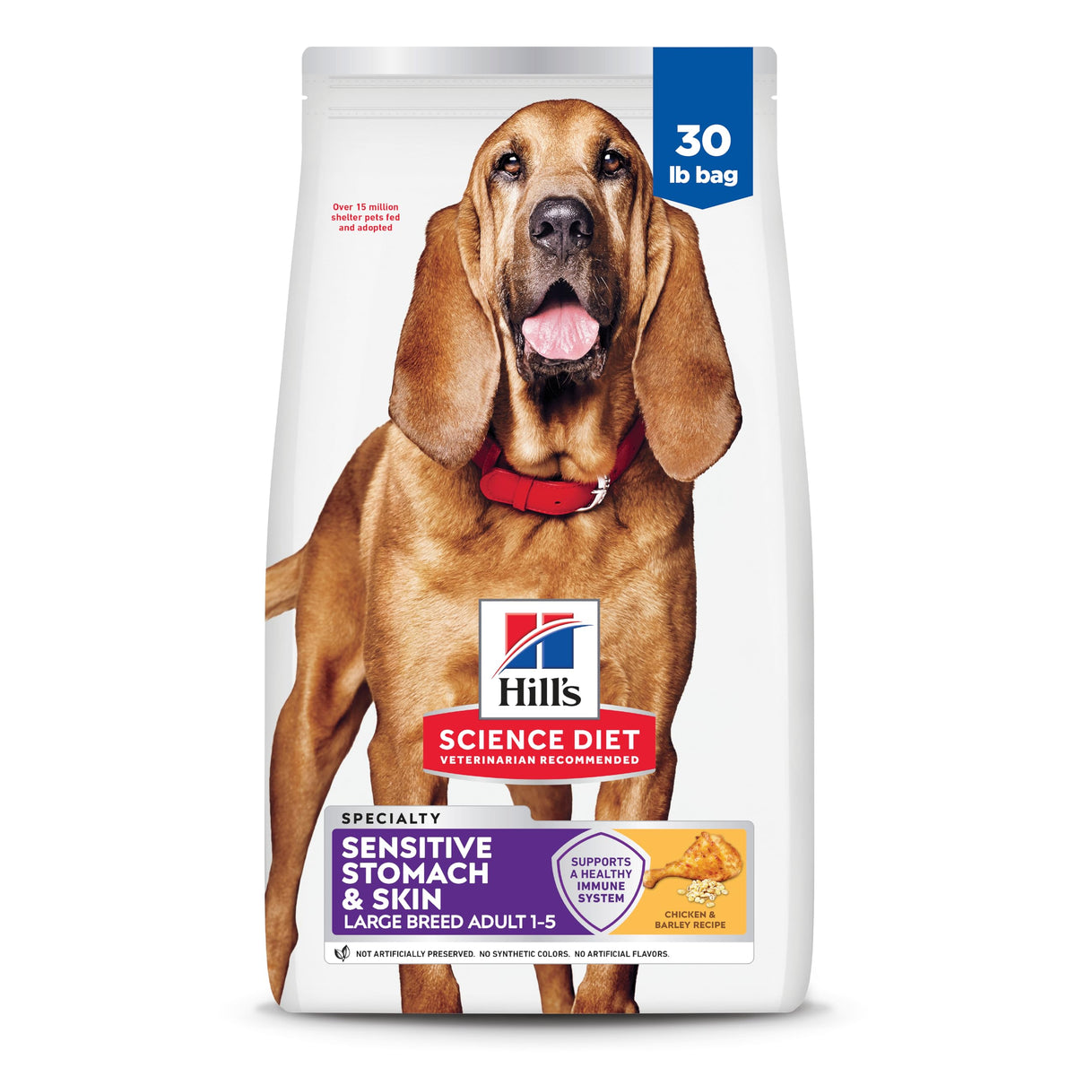 Sensitive Stomach & Skin Large Breed Dry Dog Food U19814