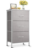 Light Grey 3 Drawer Dresser T715019