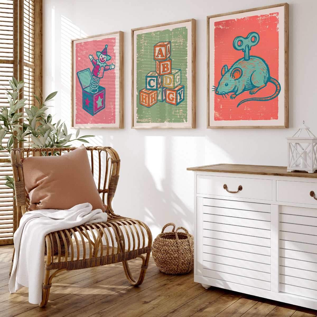 Art Prints Set of 3 U570