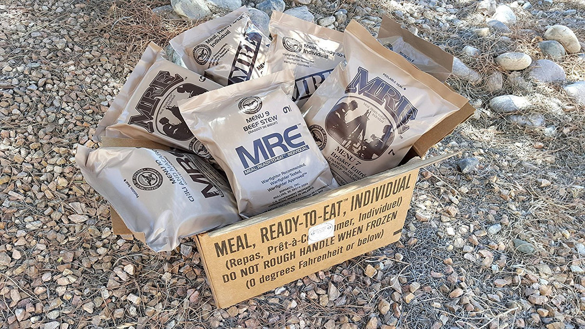 12 Meals Military Surplus Meal Ready to Eat X749